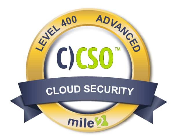 Level 400 C)CSO Badge Mile2
