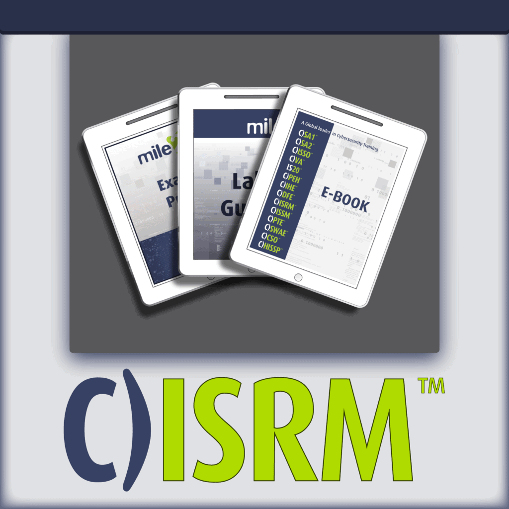 C)ISRMcertified information systems risk manager e-course kit