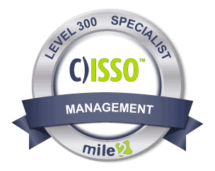 Level 300 C)ISSO Badge Mile2