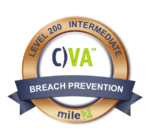 C)VA Certified Vulnerability Assessor badges